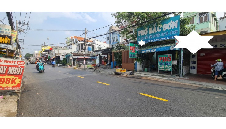 Cho thuê nhà Mặt tiền Tân Kỳ Tân Quý 180m2 - NGANG 6M